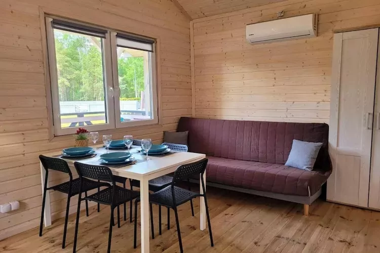 Parterowe domki wakacyjne Borne Sulinowo-Woonkamer