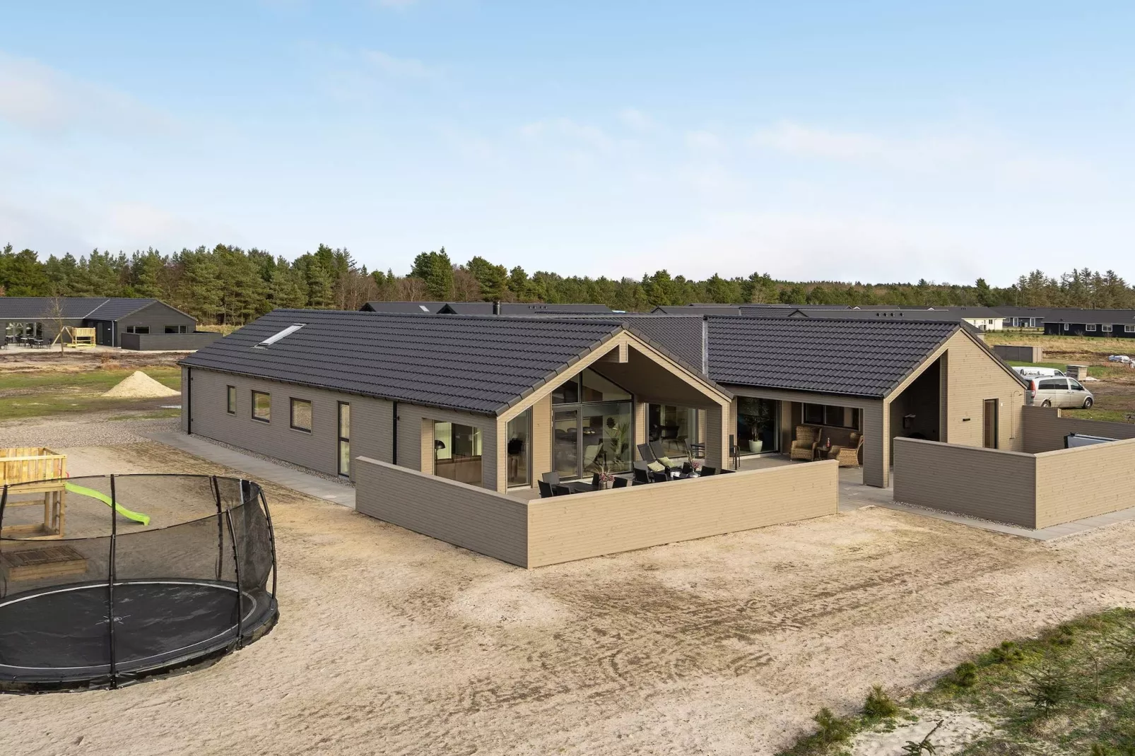 5 sterren vakantie huis in Nørre Nebel-Buitenlucht