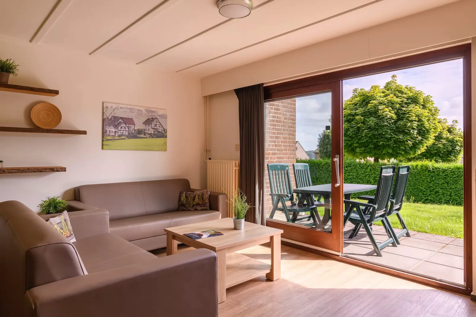 Bungalow 4B1-Woonkamer