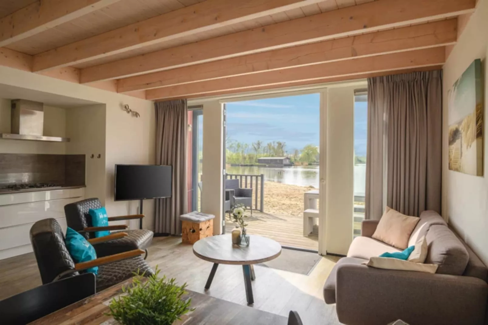 Waterpark Langelille 3-Woonkamer
