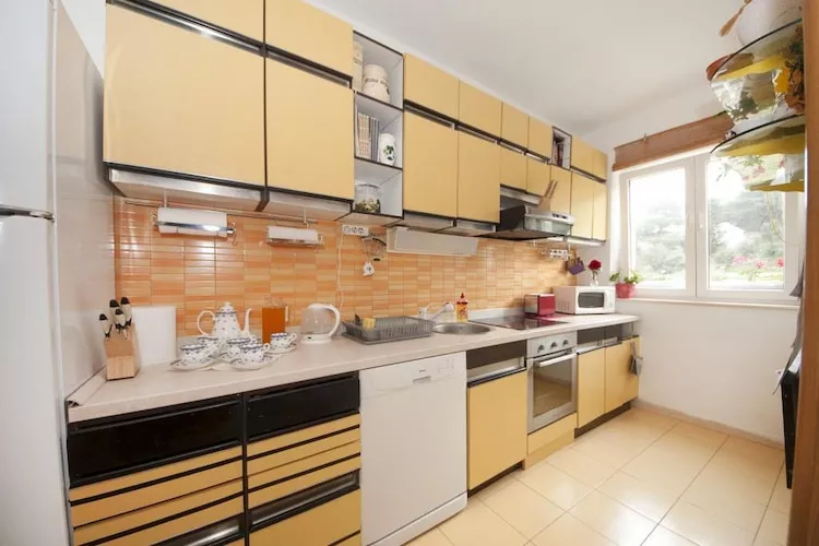 Apartments Kalajzic- One-Bedroom Apartment with Terrace (ST)-Keuken