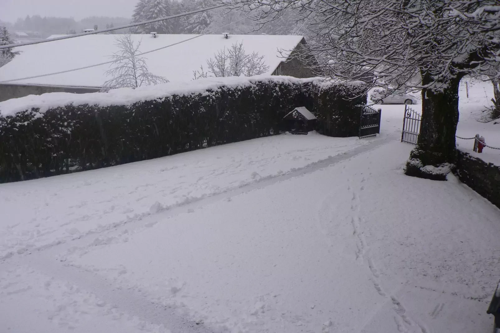 La Bergerie-Tuin winter