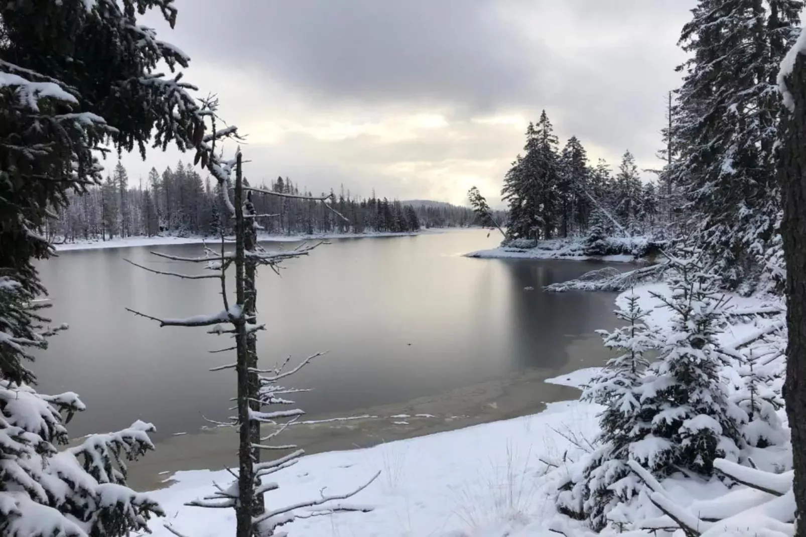 Im Zorger Tal-Gebied winter 20km