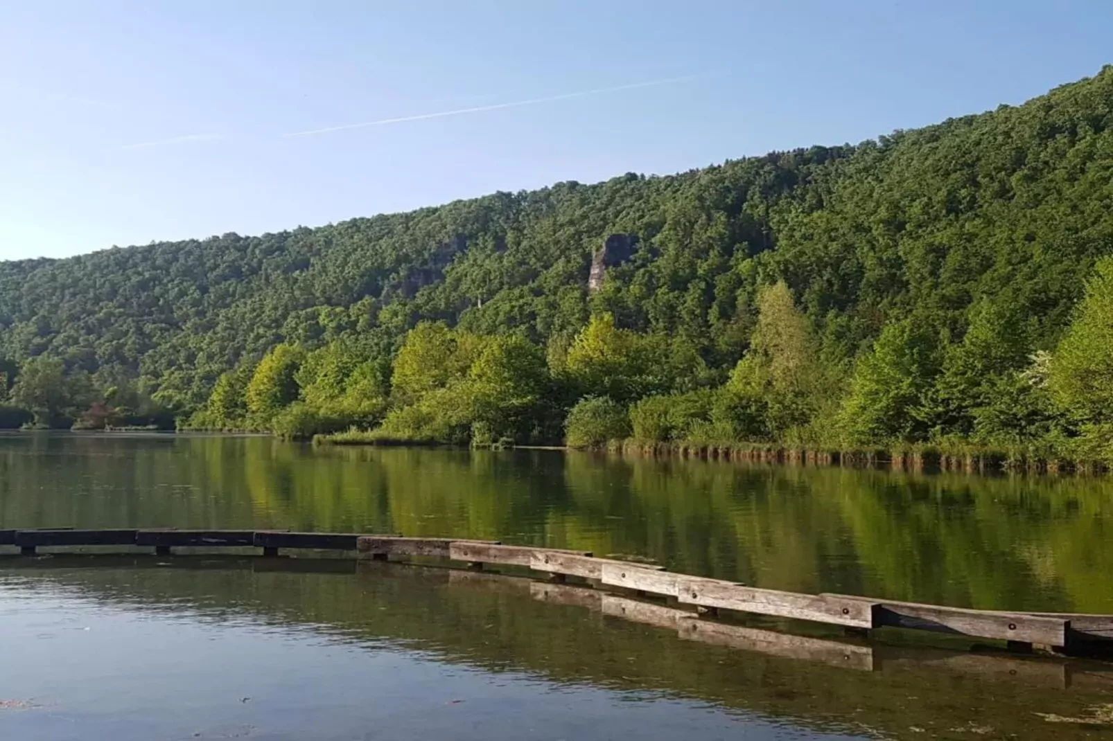 Im Altmühltal-Gebieden zomer 20km