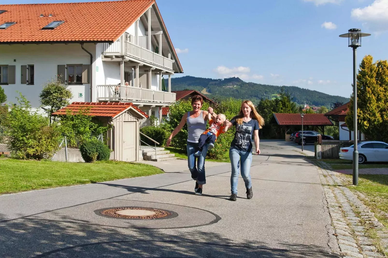 Bodenmais-1-2 Personen 50 qm-Buitenkant zomer