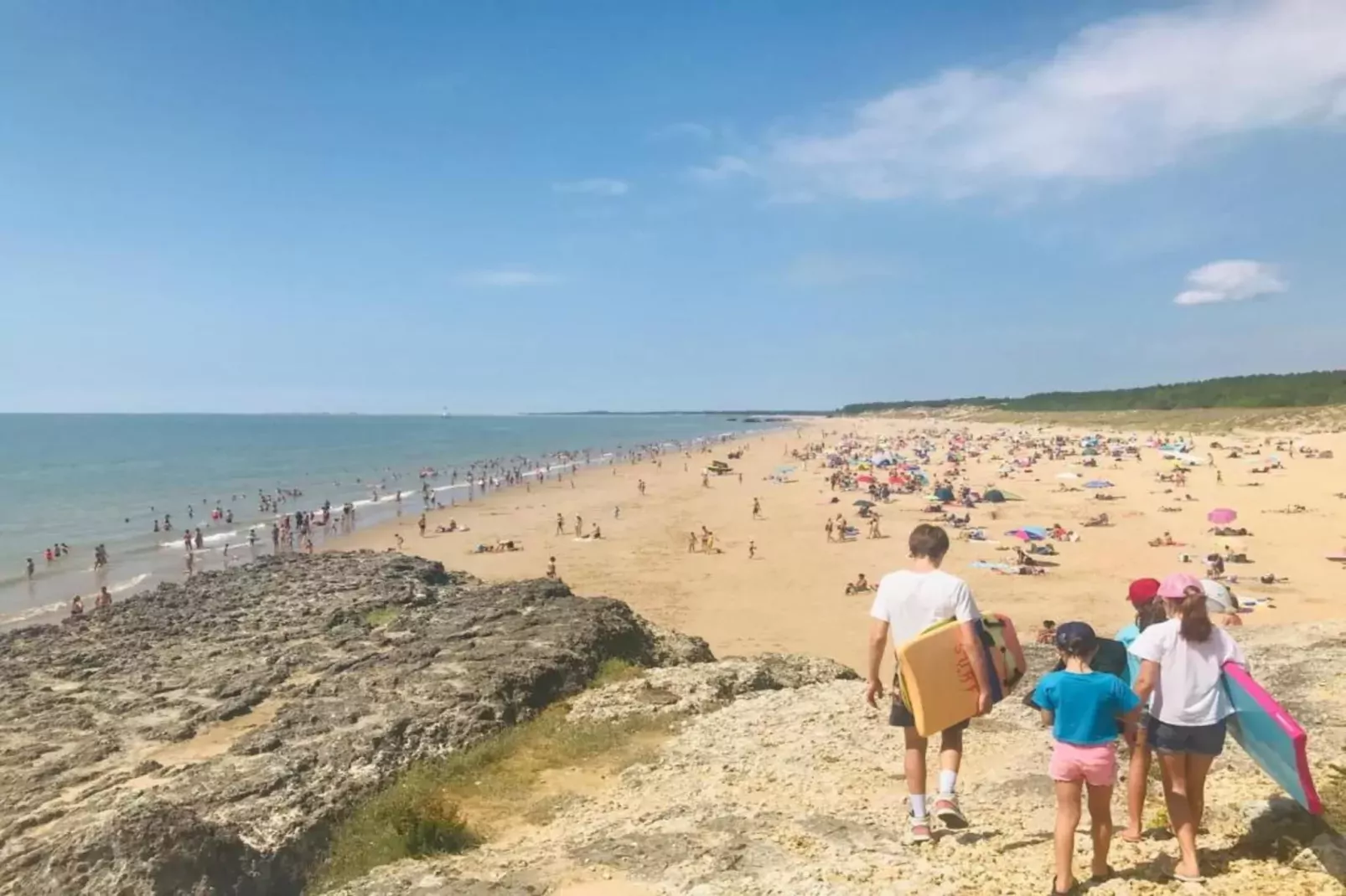 Les Carrelets 2-Gebieden zomer 1km