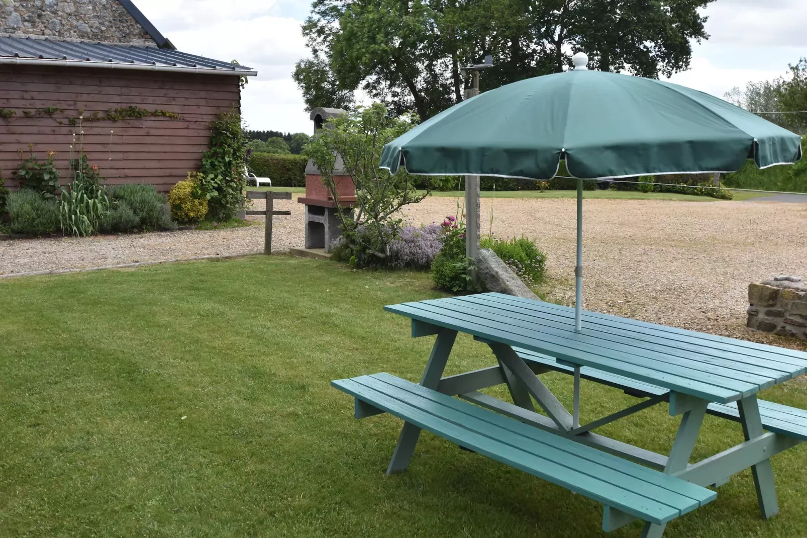 Villa des Prés-Tuinen zomer