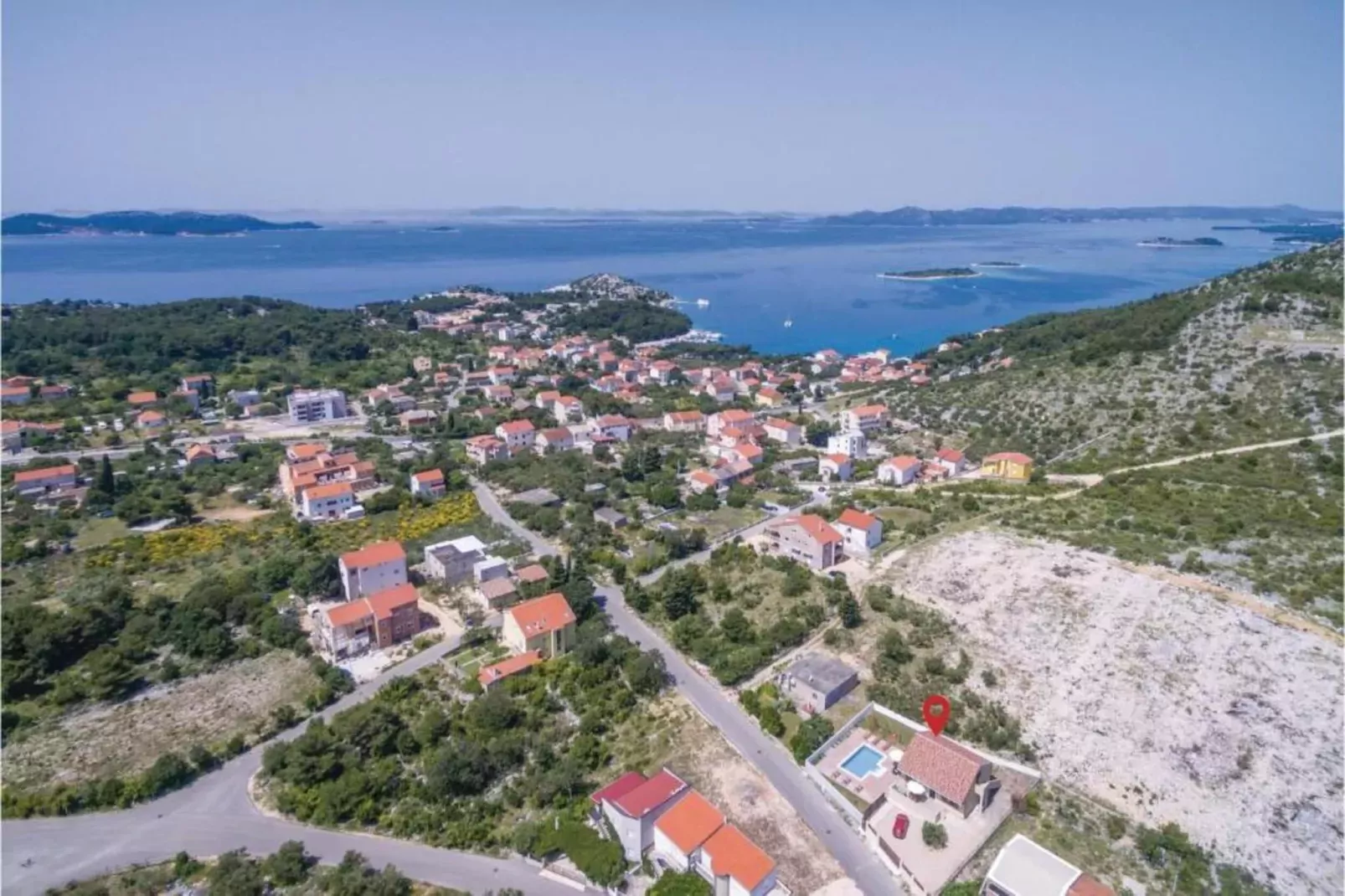 Villa Pištan-Gebieden zomer 20km
