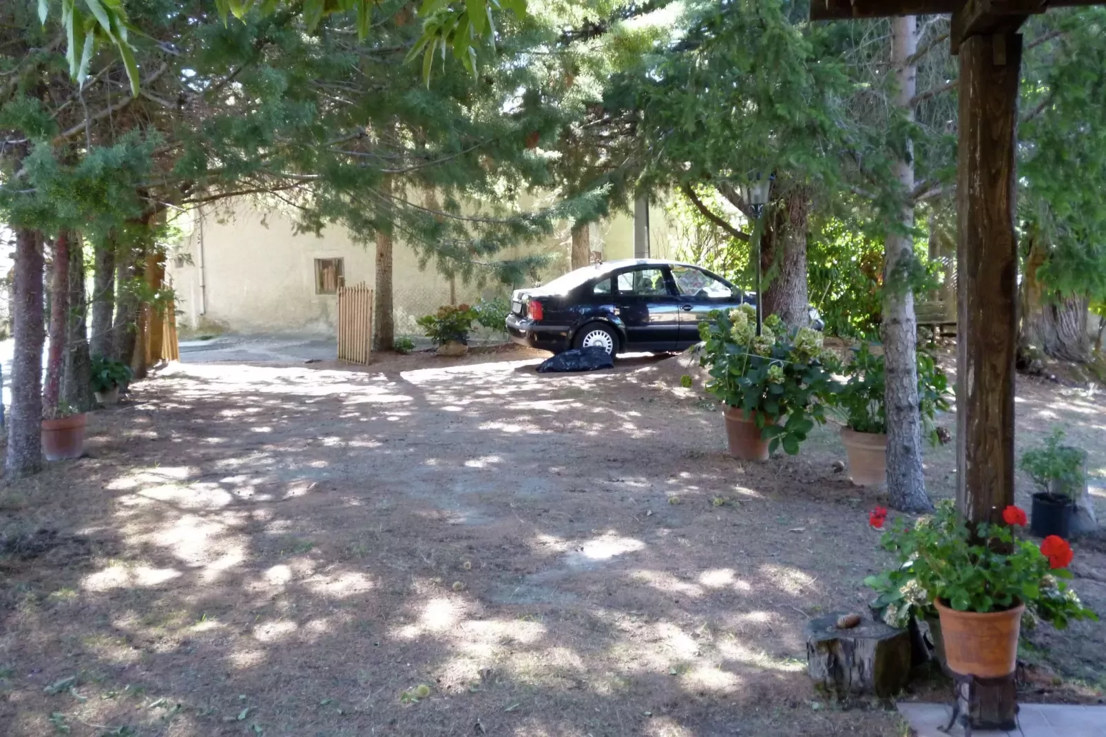 Baita del Por Azzolo-Tuinen zomer