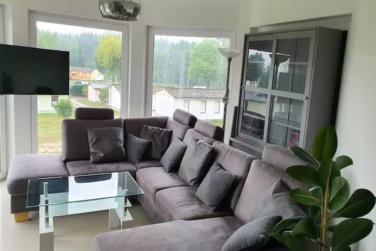 Ferienwohnung Seeblick-Woonkamer