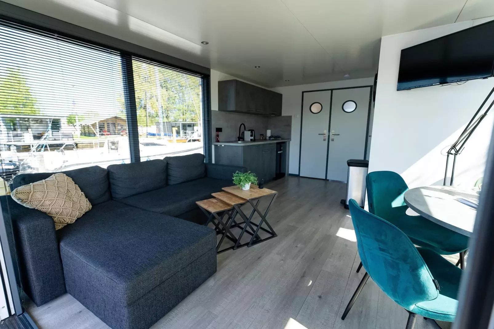 Waterlodges Heeg 1-Woonkamer