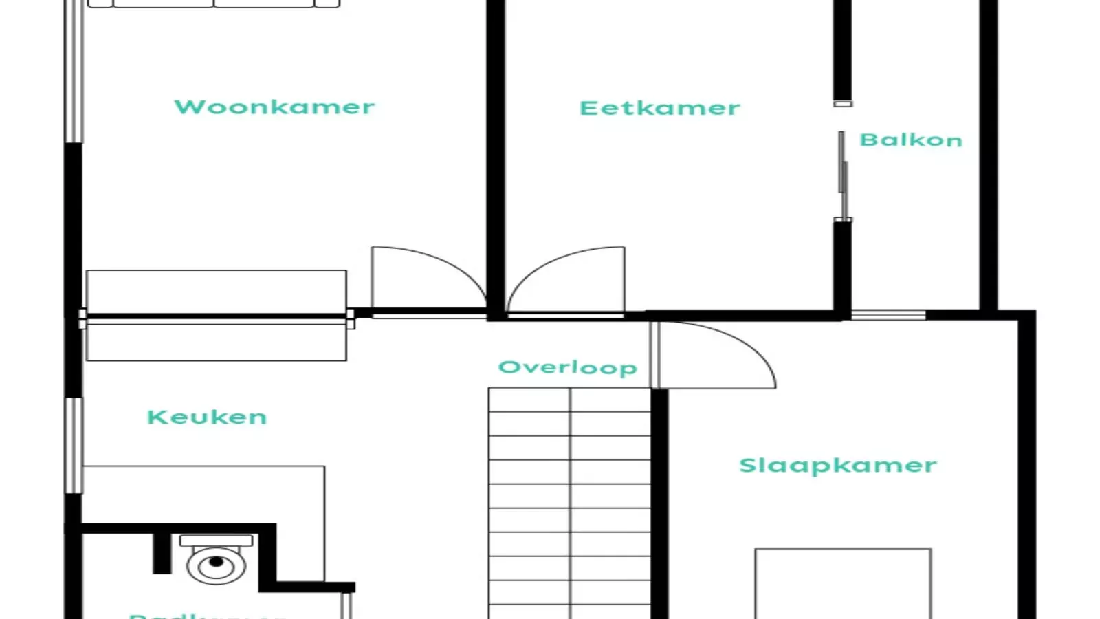 Hoevendeel-Plattegrond