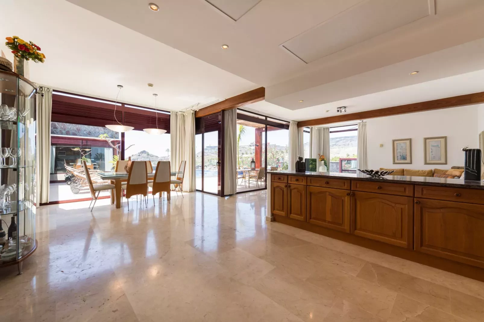 Casa Oceano-Eetkamer