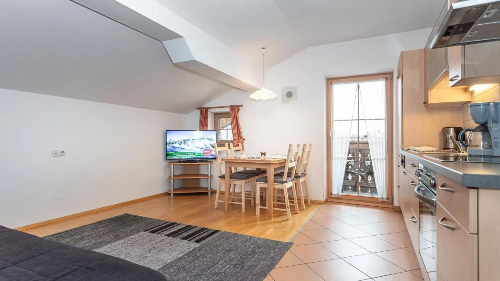 Wildkogelblick II-Woonkamer