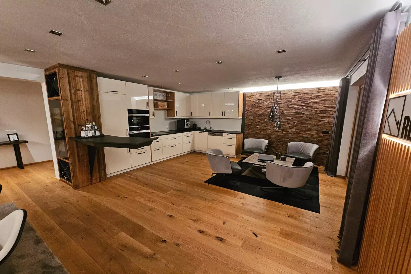 Penthouse Fuchs 1-Keuken