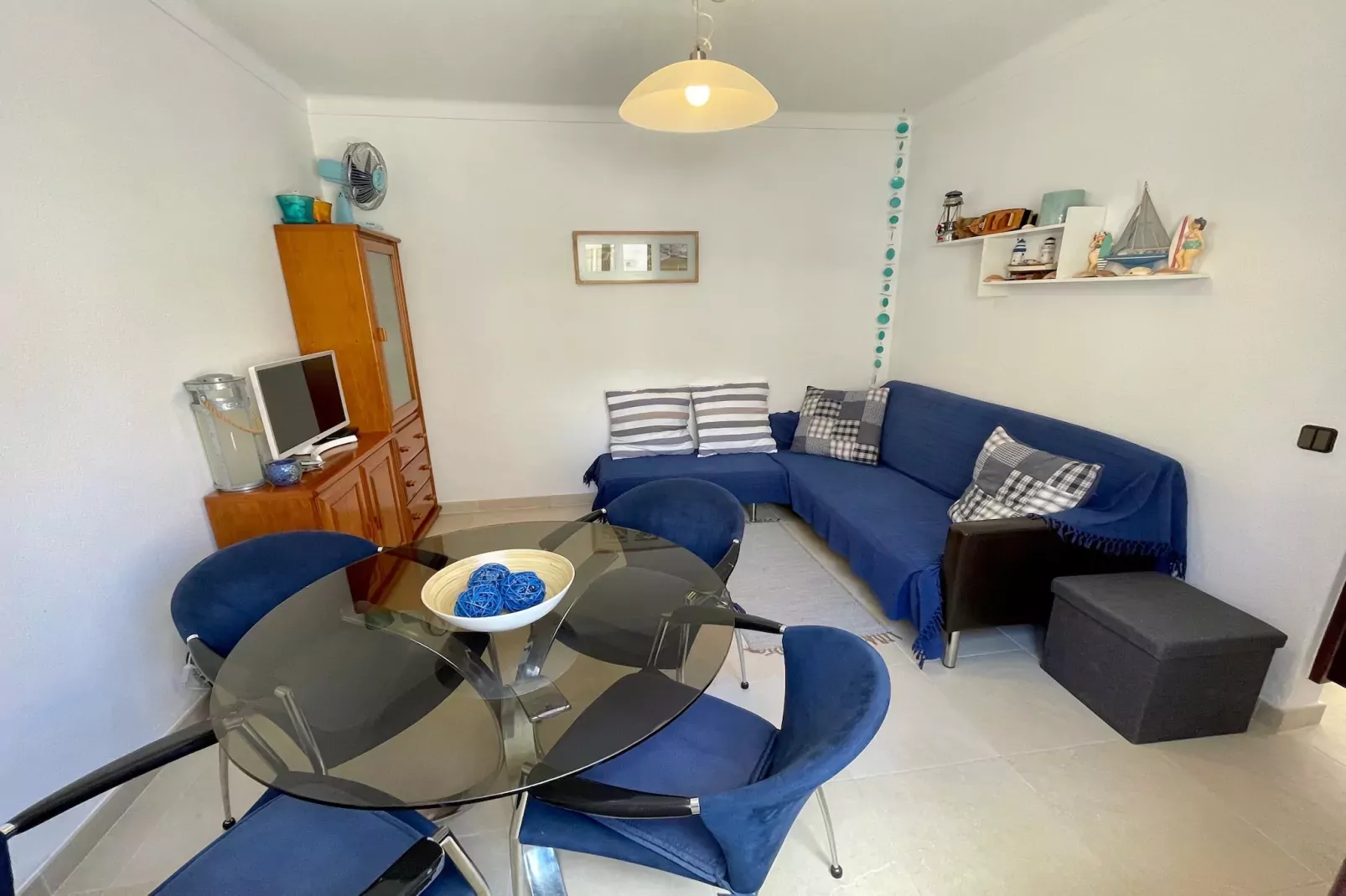 Casa Tété - apartment in Benagil-Woonkamer