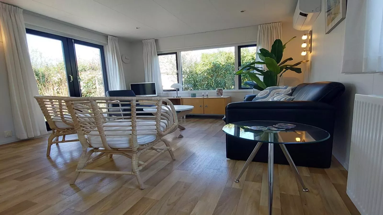 Chalet Sea Birds-Woonkamer