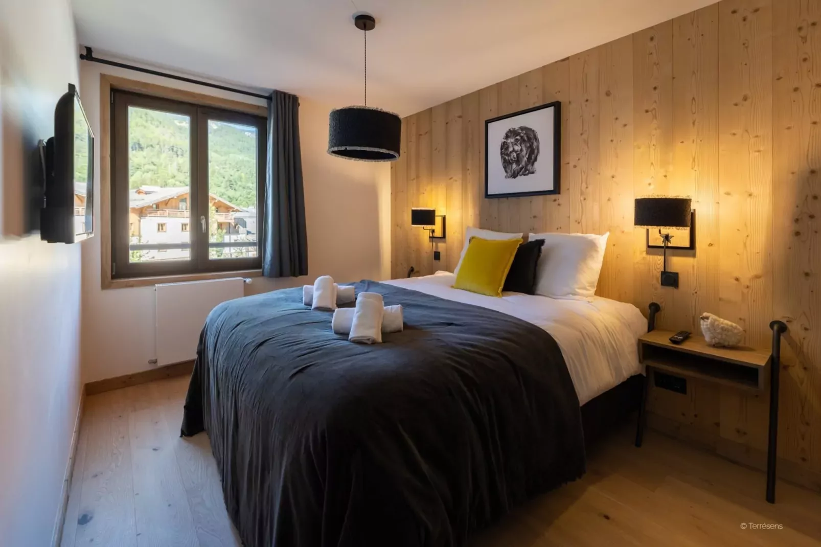 SERRE CHEVALIER Le Cristal Lodge-A38S-Slaapkamer