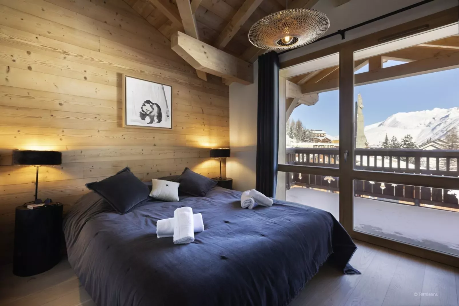LES DEUX ALPES Neige et Soleil -A48P-Slaapkamer