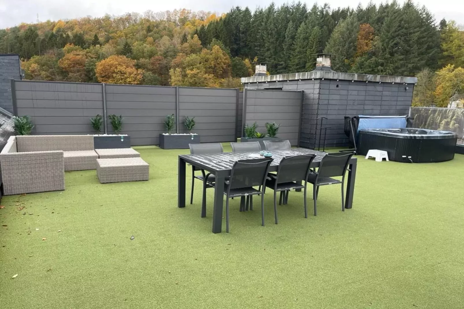 Rooftop Bleu-Tuinen zomer