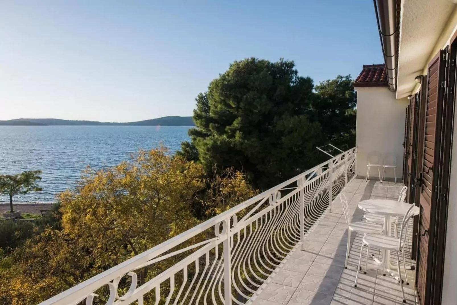 Apartments Gaj Brodarica - A8-Terrasbalkon