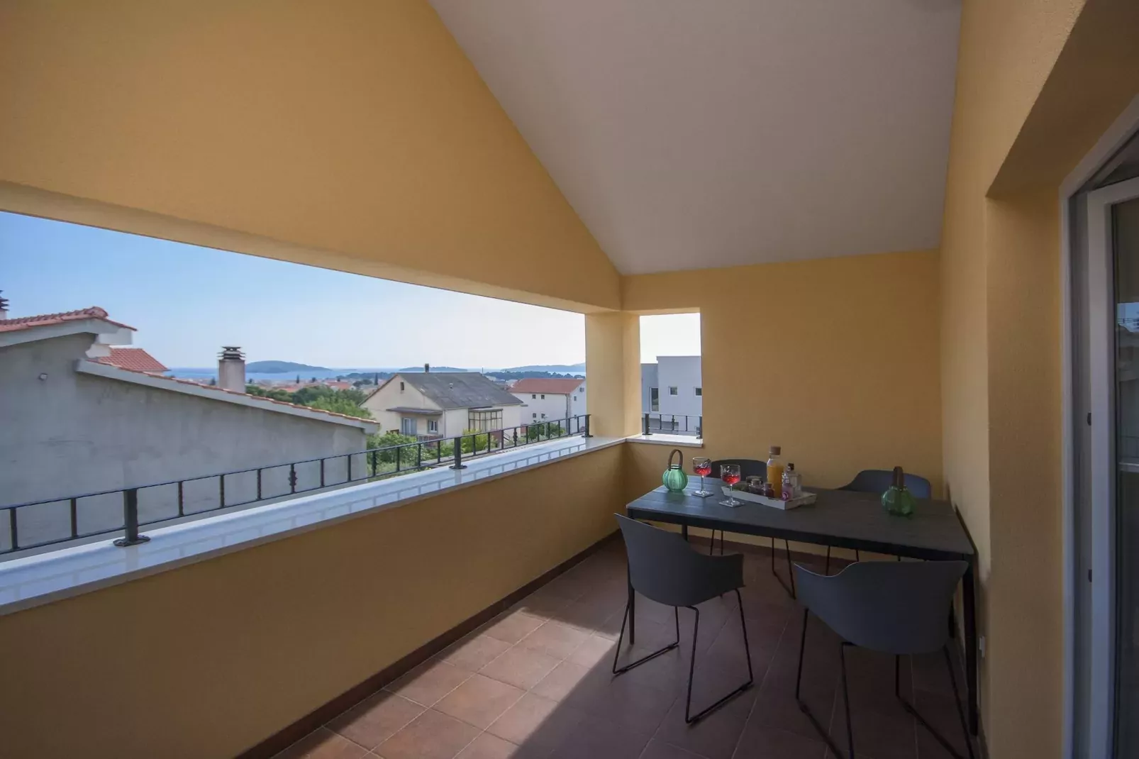 Apartments Tonia - Apartment Mala A1-Terrasbalkon