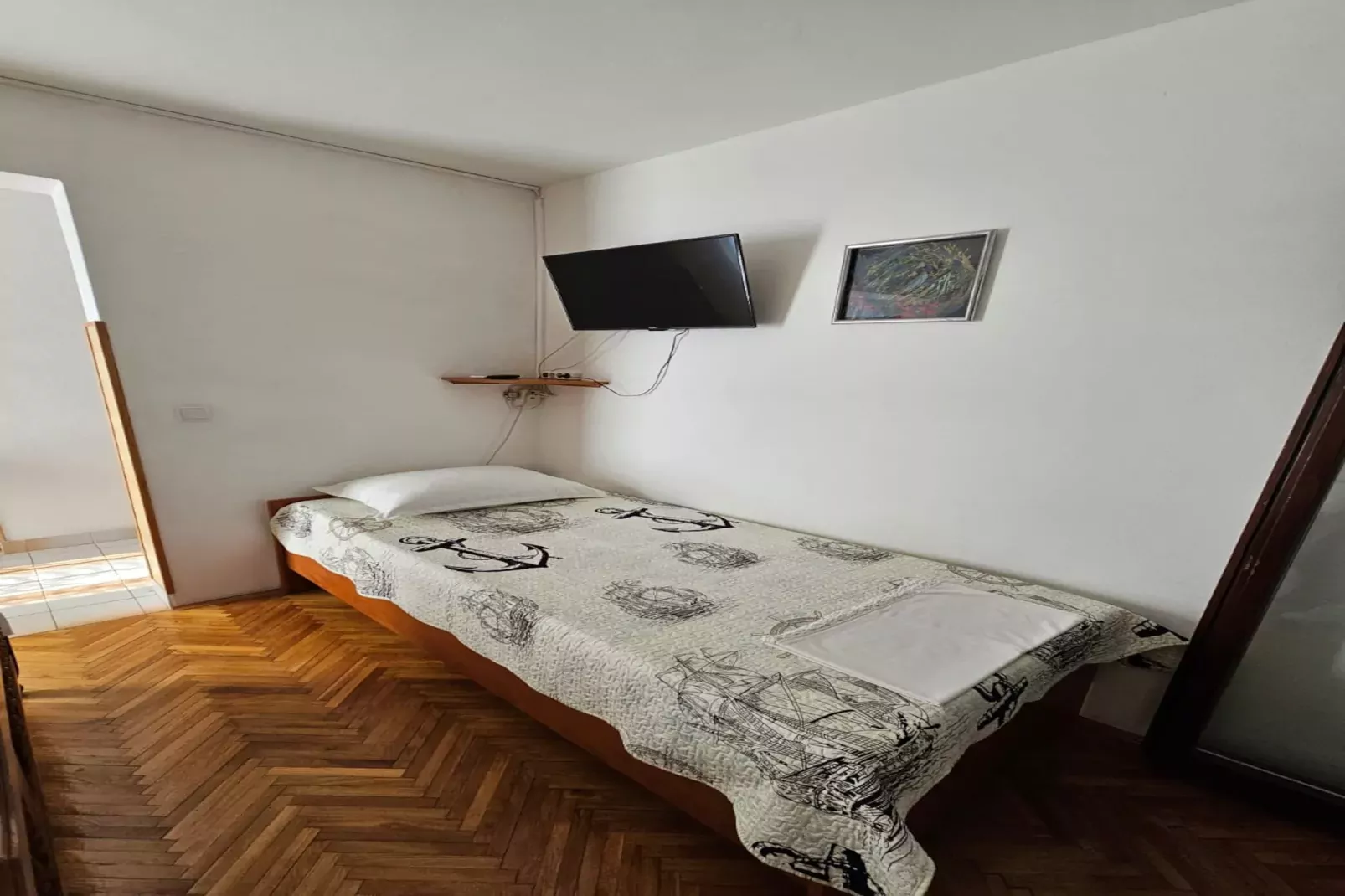 Apartments Nestor - studio apartment A3-Woonkamer