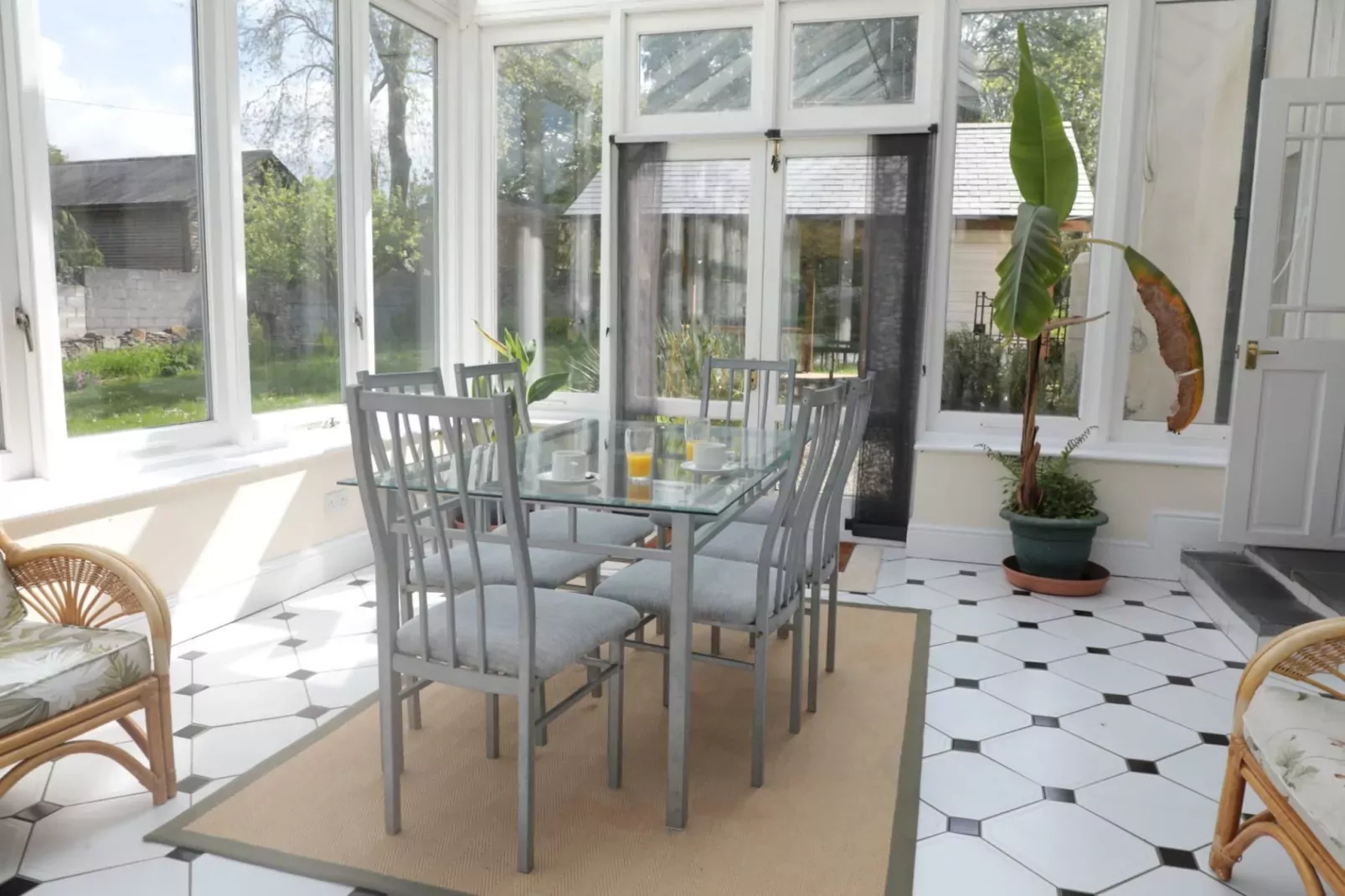Buckland House-Terrasbalkon