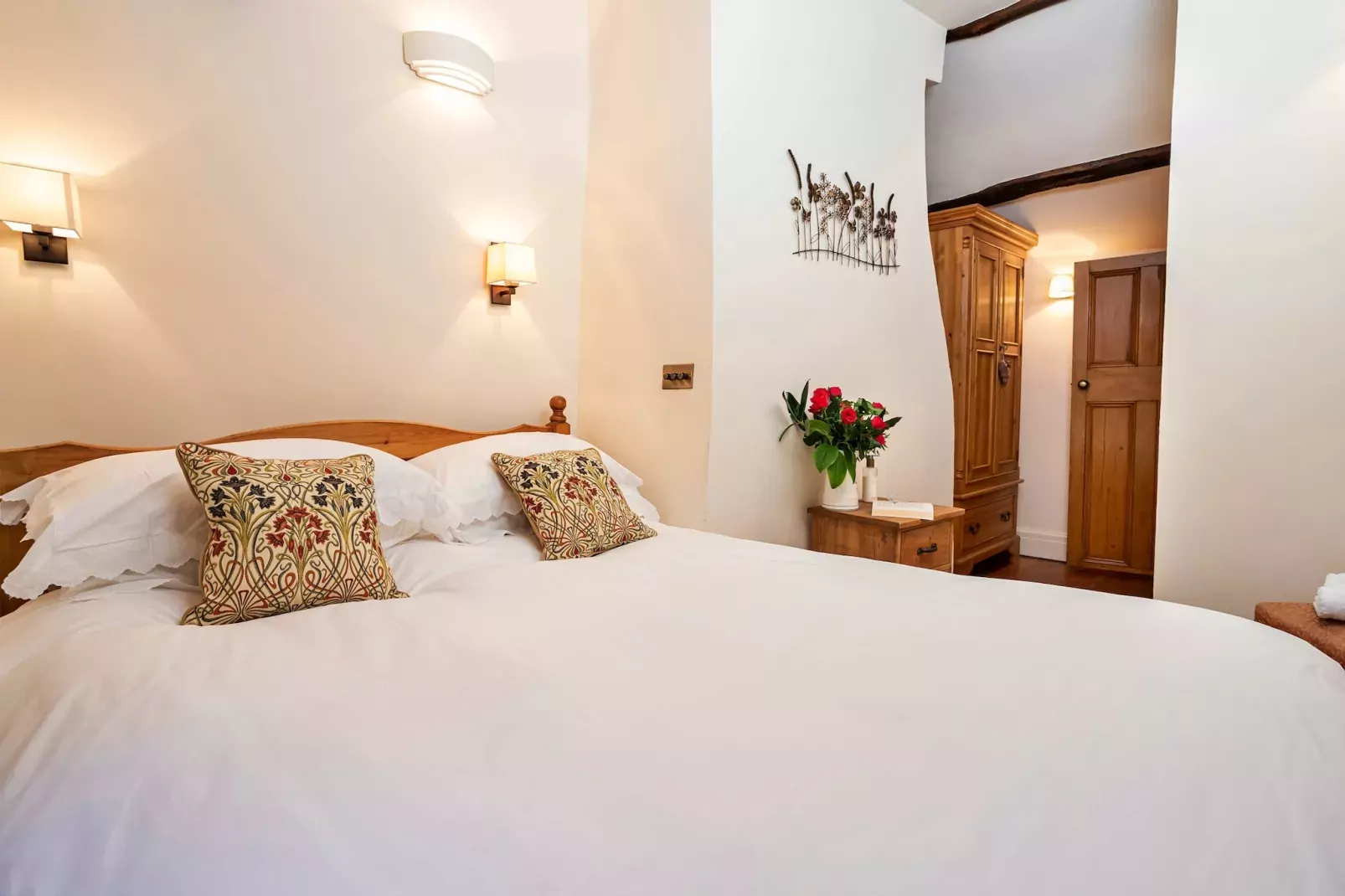 Two Storrs Cottages-Slaapkamer