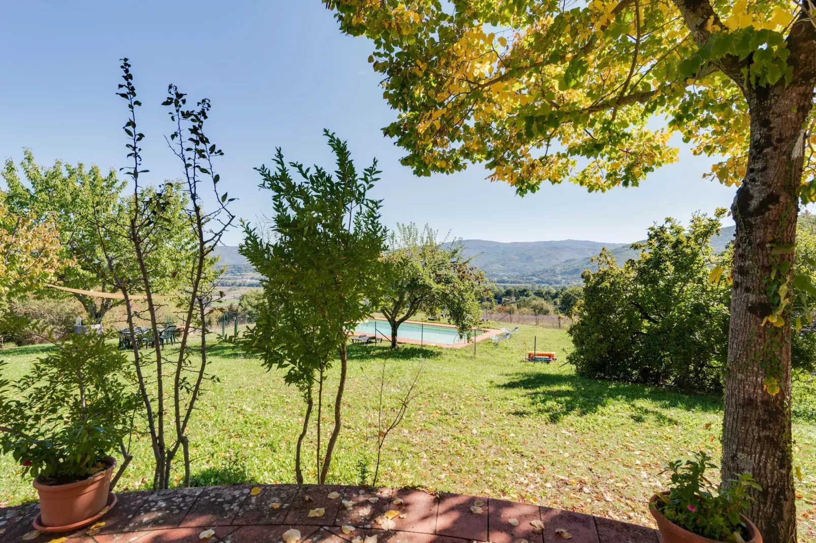 Agriturismo Tenuta Seriole-Tuinen zomer