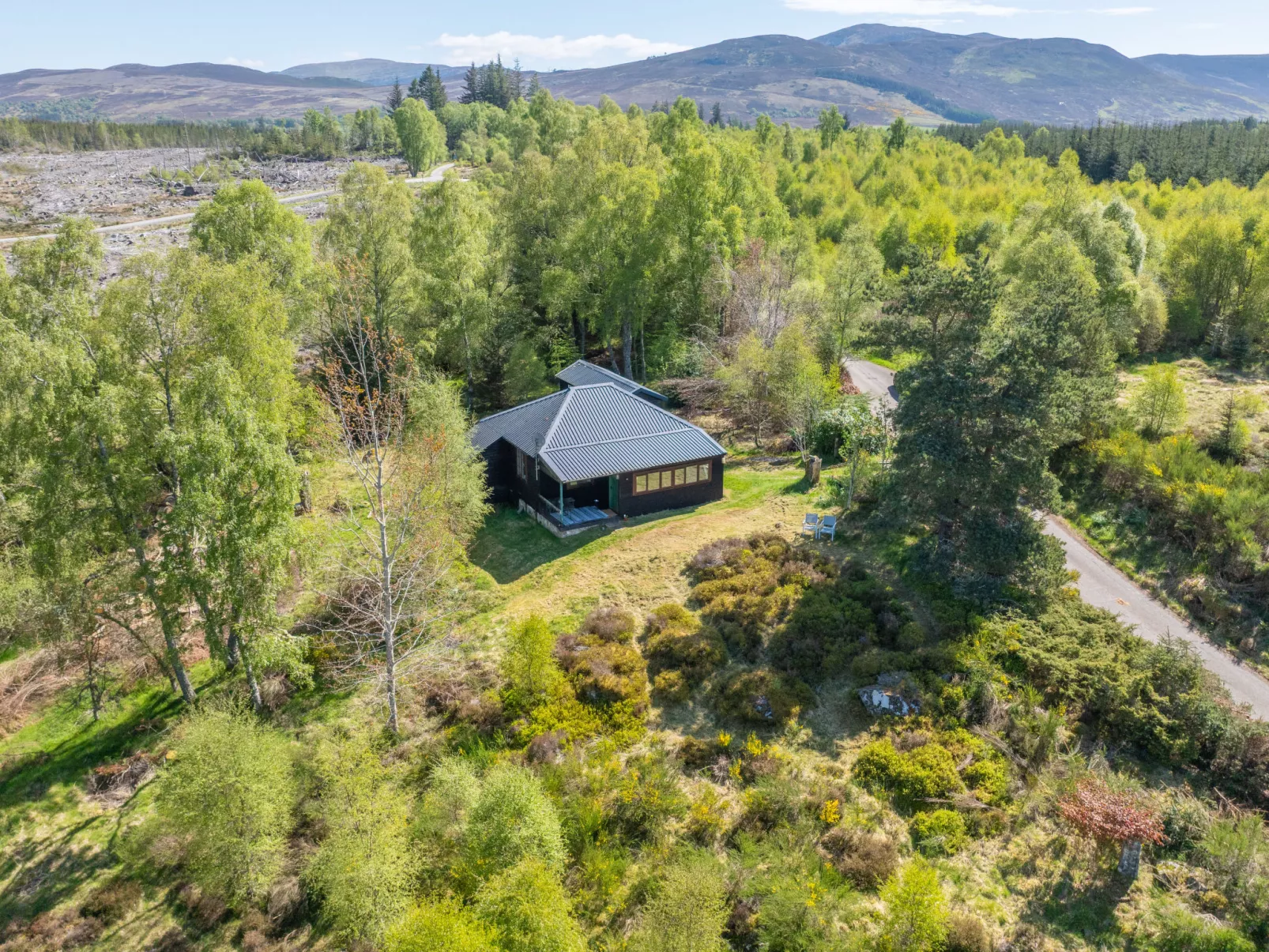 Rowan Chalet-Buiten