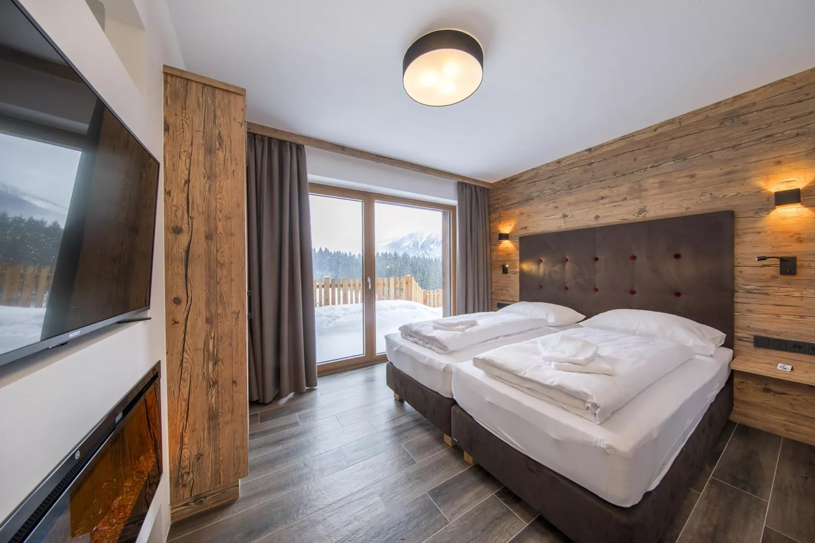 Nationalpark Chalet Wildenkogel-Slaapkamer
