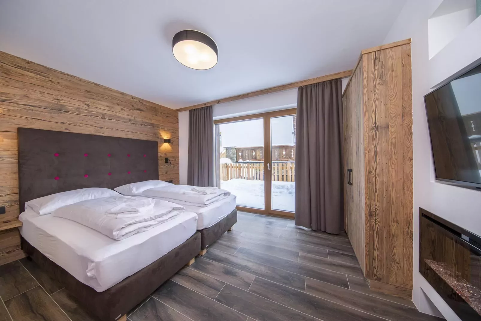 Nationalpark Chalet Kristallwand-Slaapkamer