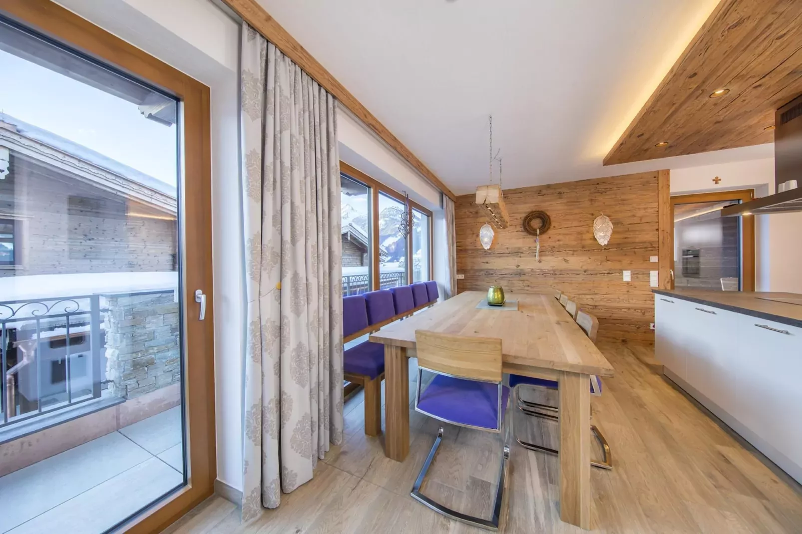 Nationalpark Chalet Rauhkopf-Eetkamer