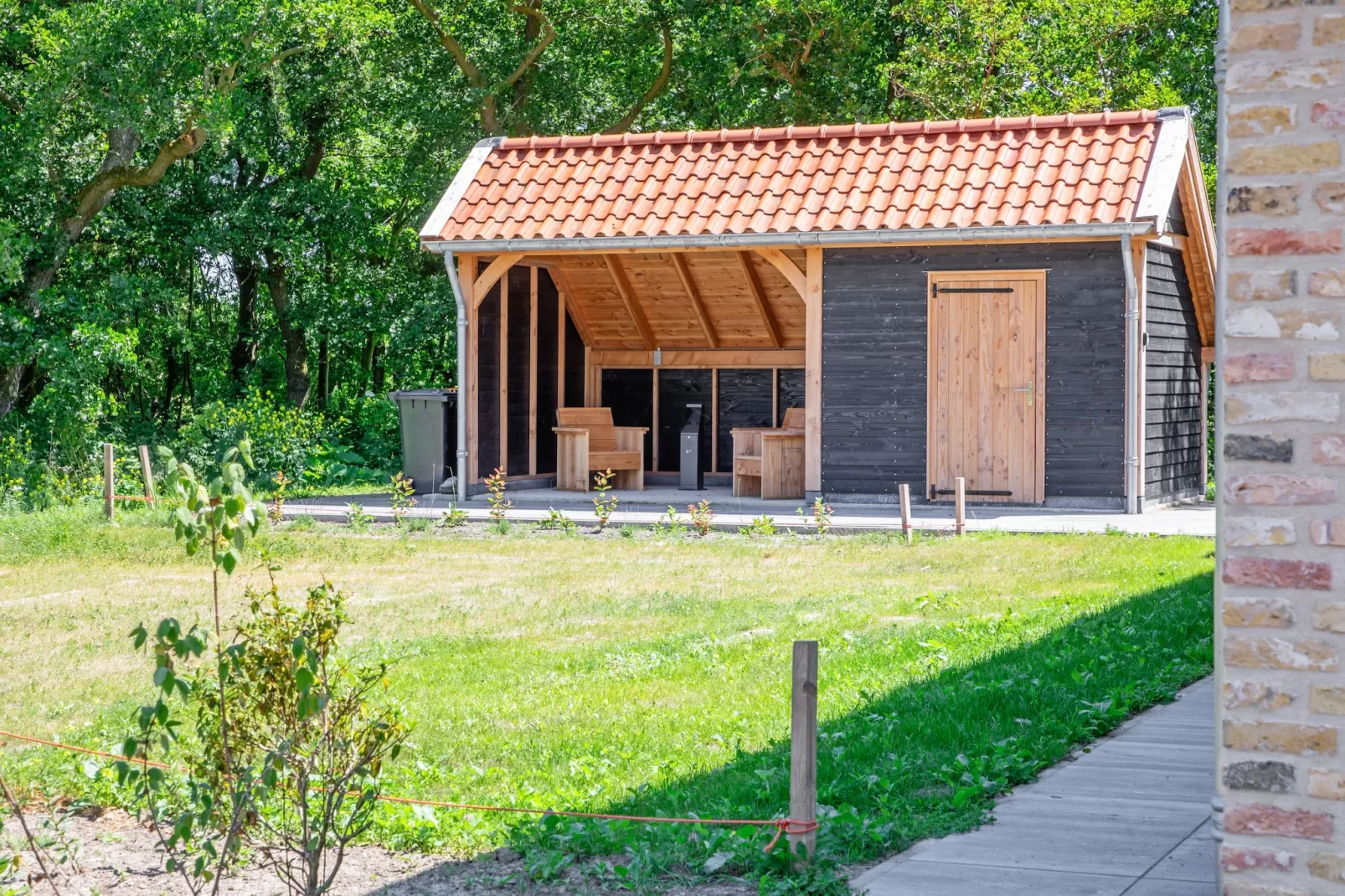 Familievilla Nieuw-Zeeland-Tuinen zomer