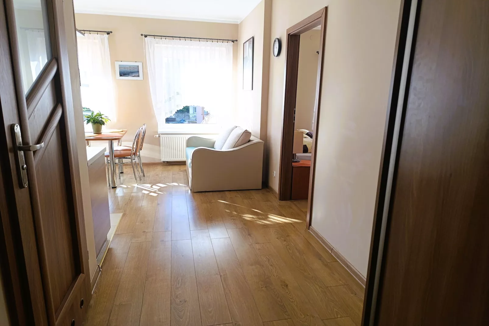 Mieszkanie wakacyjne Leśna 12/2 Międzyzdroje-Woonkamer