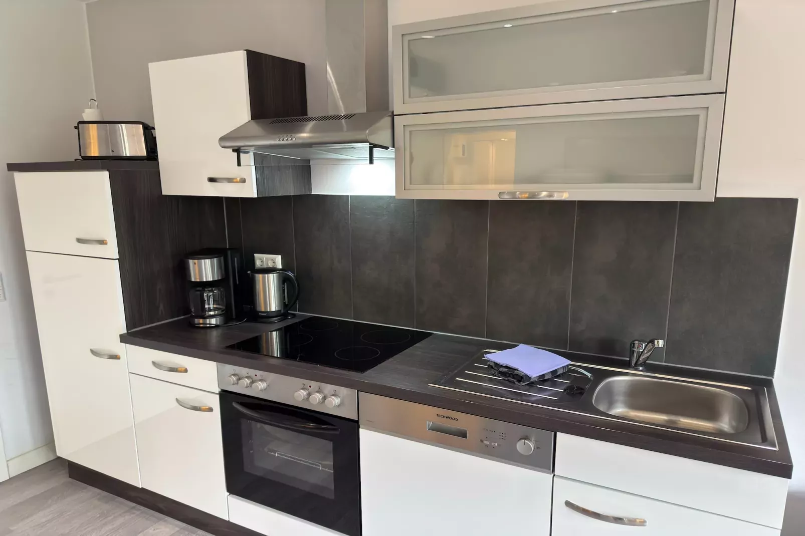 Apartment im alten Bahnhof-Keuken