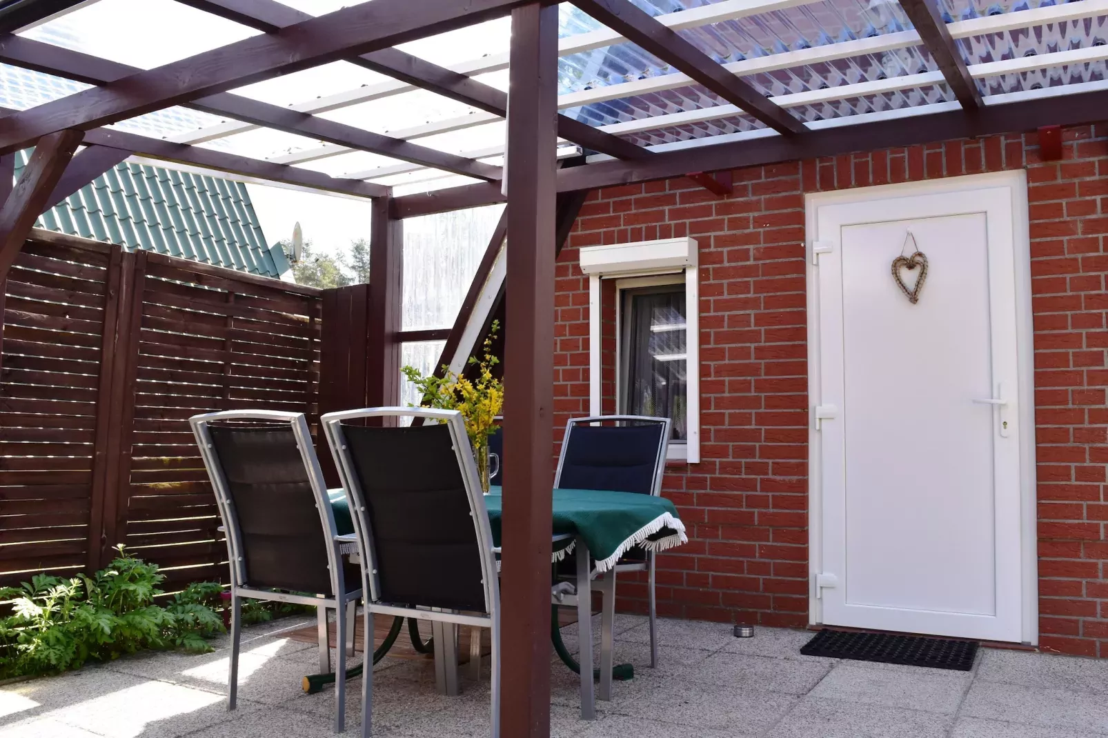 Ferienhaus 55 qm-Hal-ontvangst