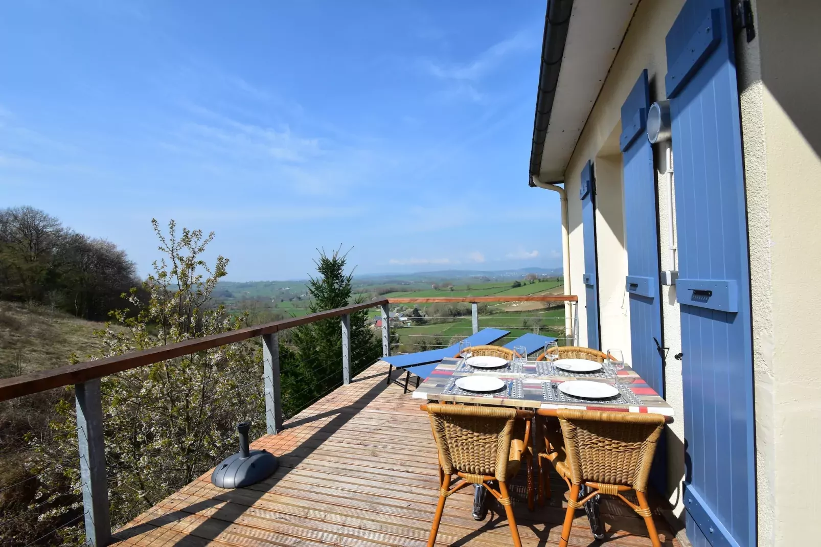 Apt  Piscine 4 pers - Levien-Terrasbalkon