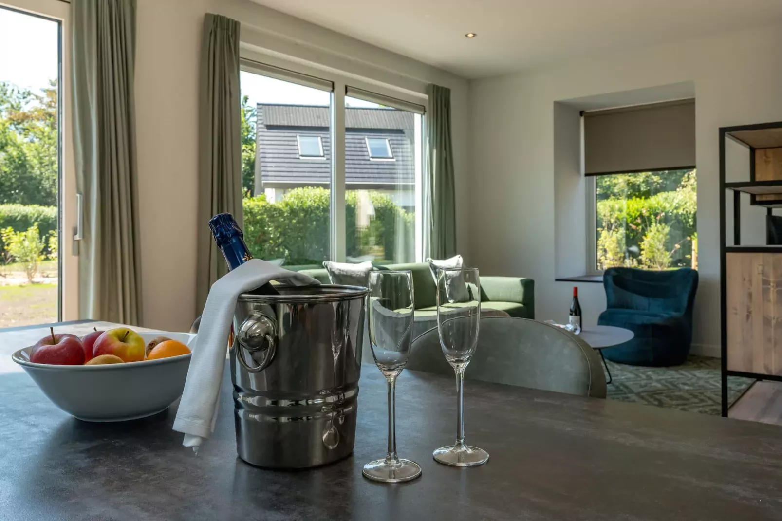 De  Koog  nr 3 - 6 pers woning de luxe-Sfeer