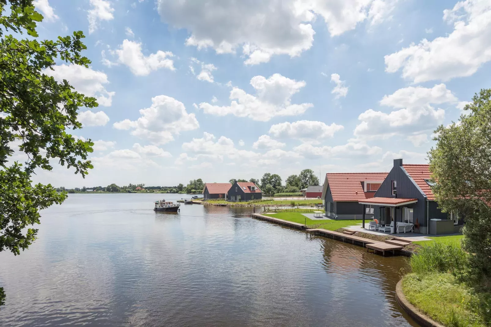 Waterpark Langelille 1-Gebieden zomer 1km