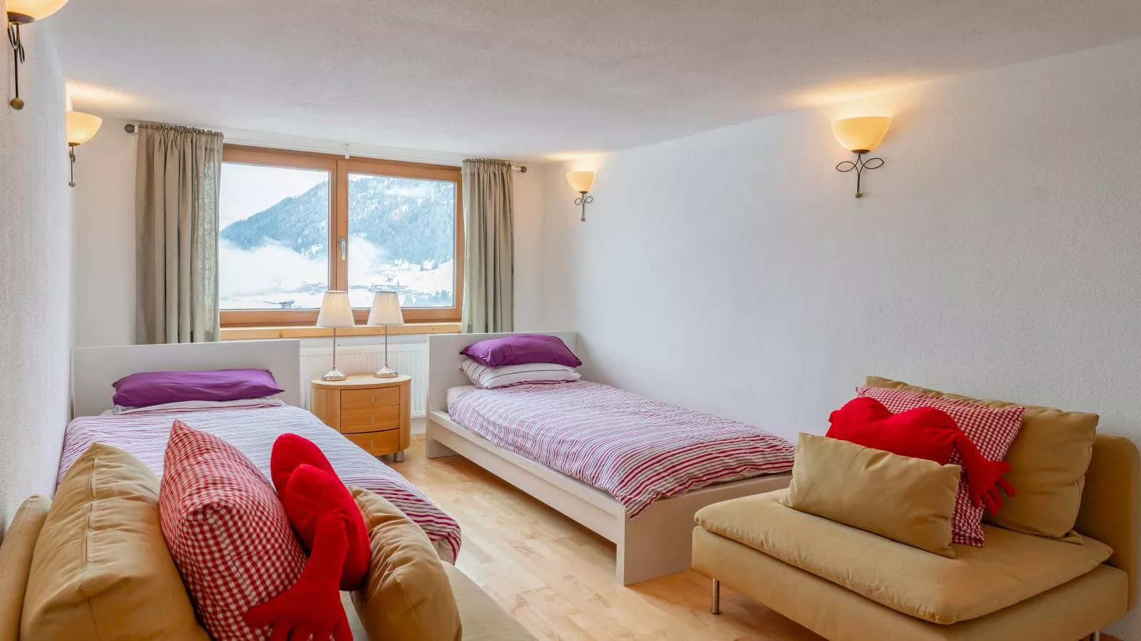 Chalet Mountain View-Slaapkamer