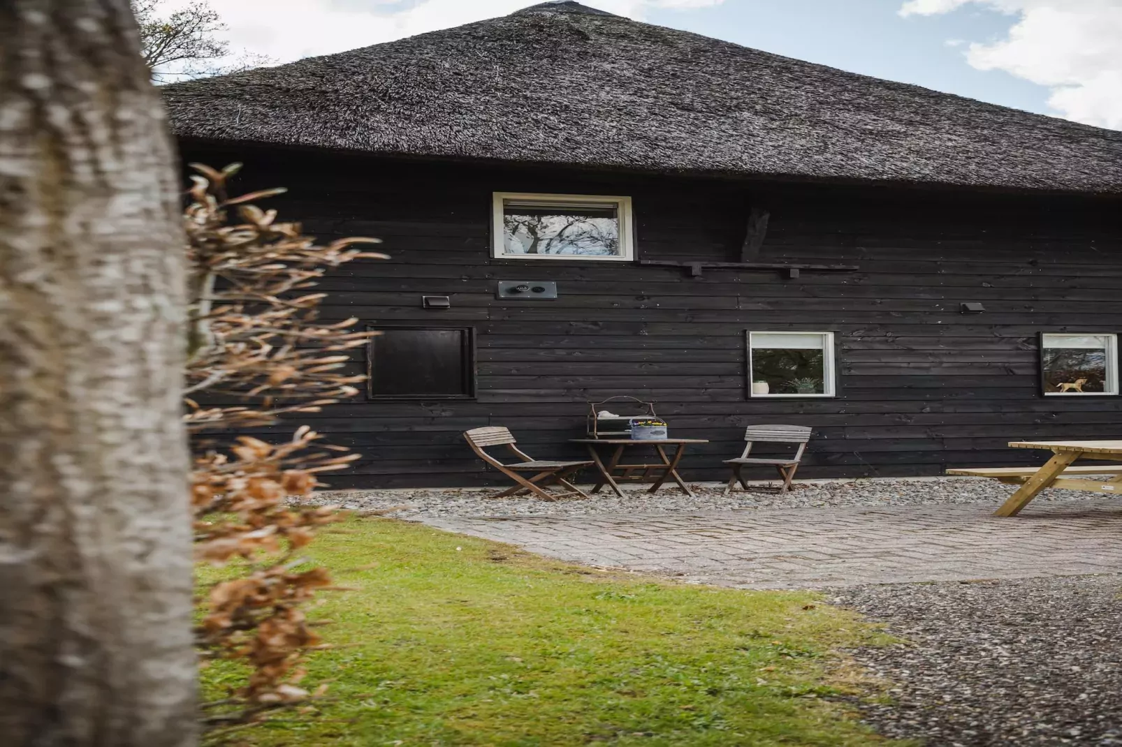 Vakantiewoning Juttepeer-Buitenkant zomer