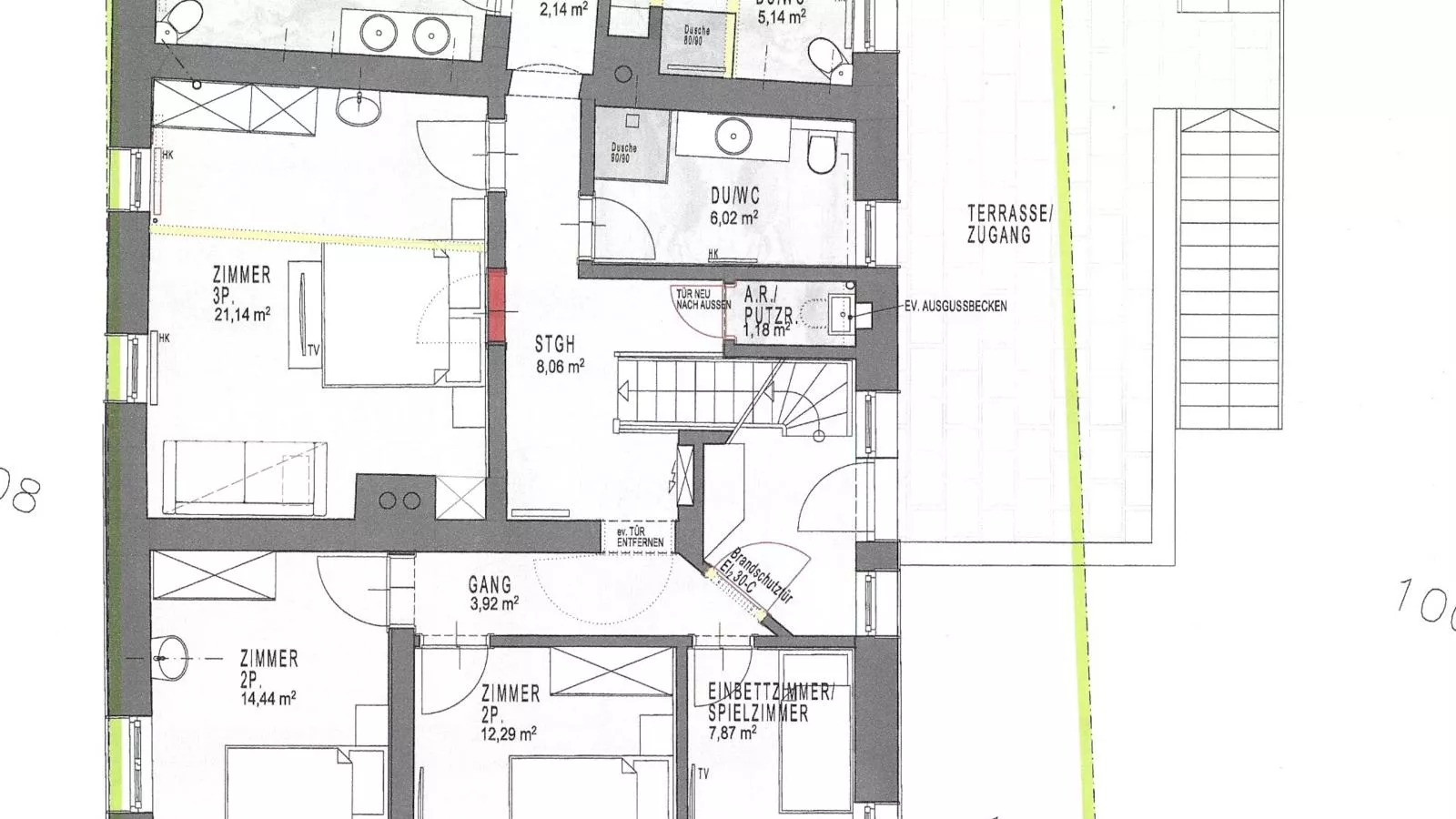 Apart Loisa-Plattegrond