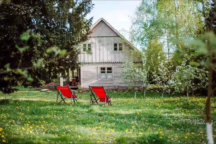 Dom przy drodze Skansen dla 10 osób Bełczna-Tuinen zomer