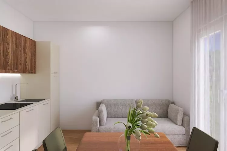 Residence Villa Gianna Limone sul Garda - Trilo 1 - 2 pax-Woonkamer