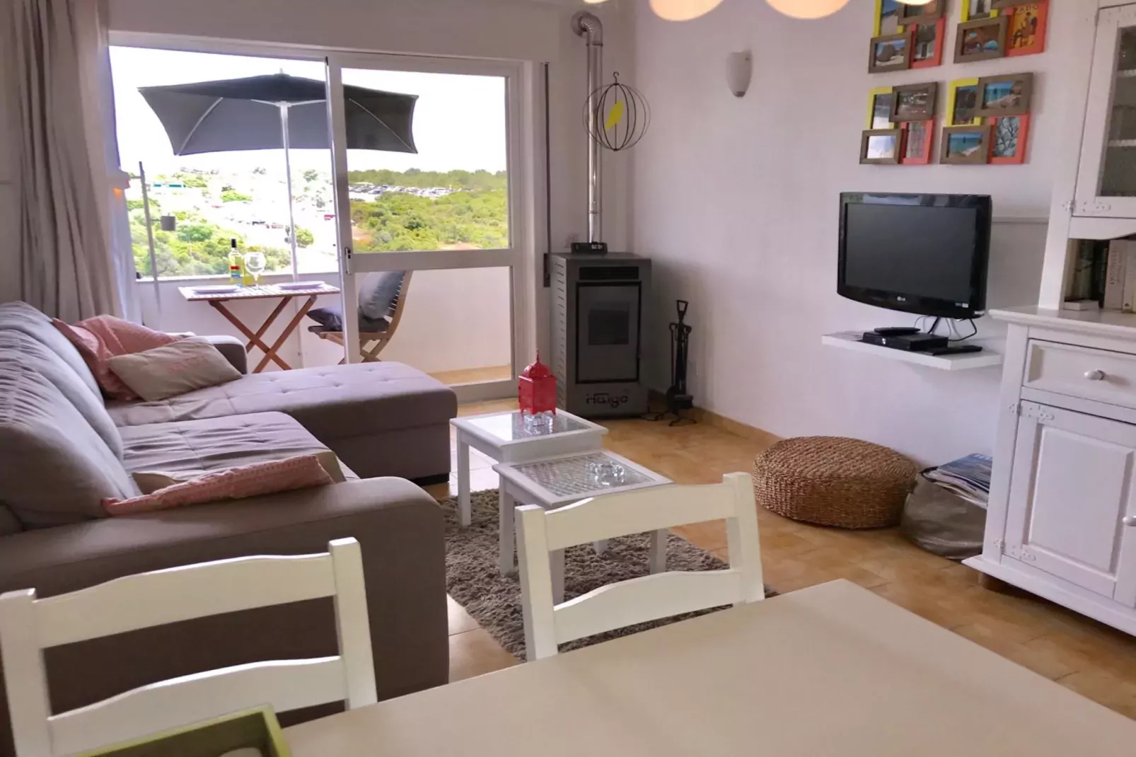 Casa de Sorte - Seaview apartment-Woonkamer
