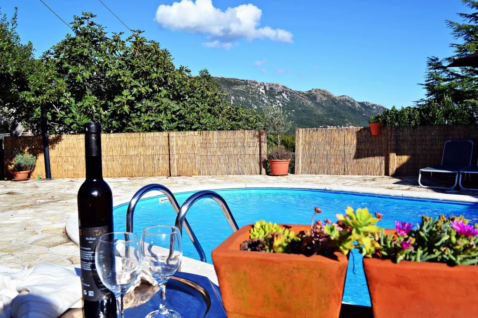Apartment Ulika - Private Pool, Mountain View-Zwembad