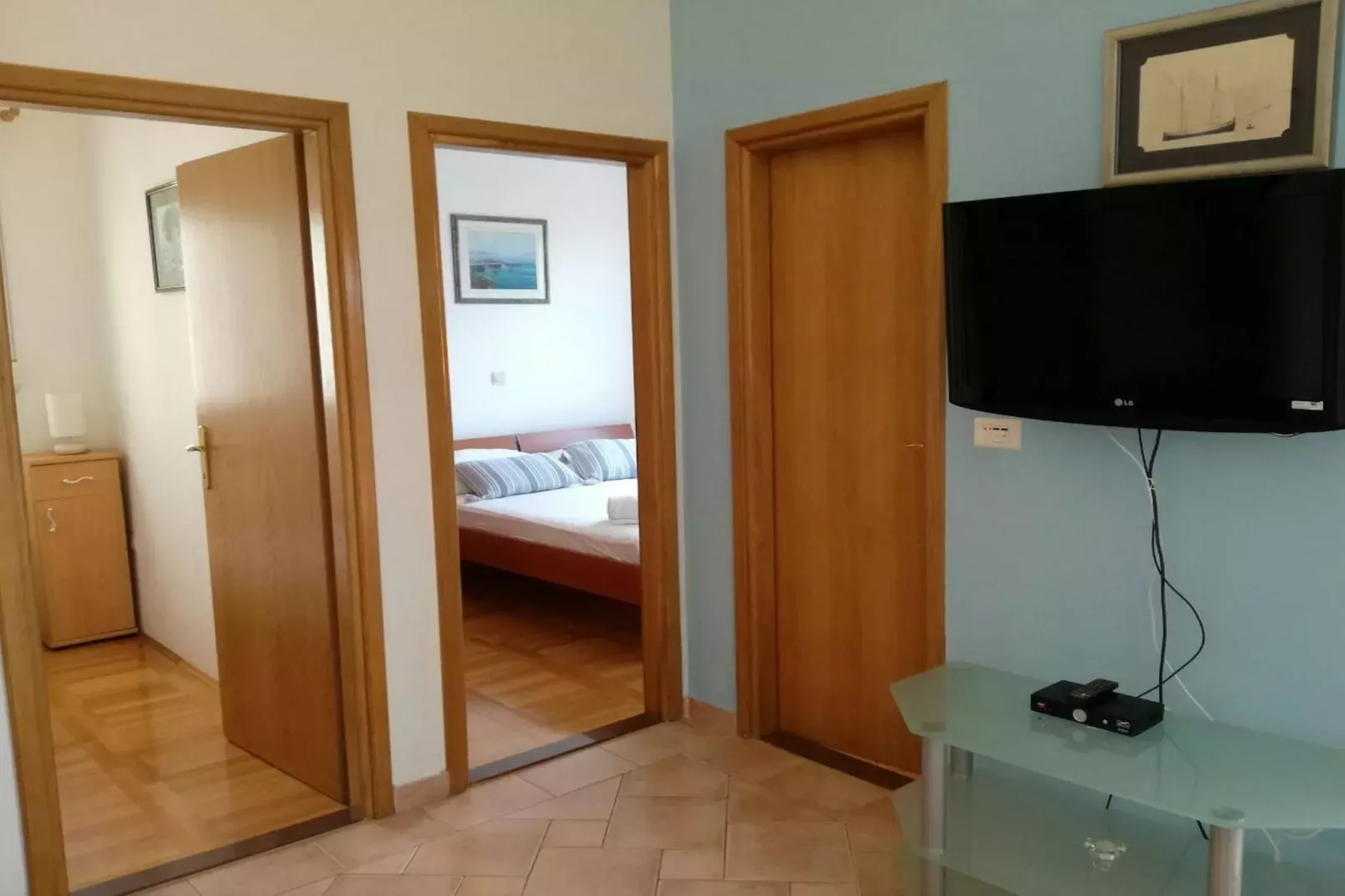 Apartments Marijana - two bedroom apartment A1-Woonkamer