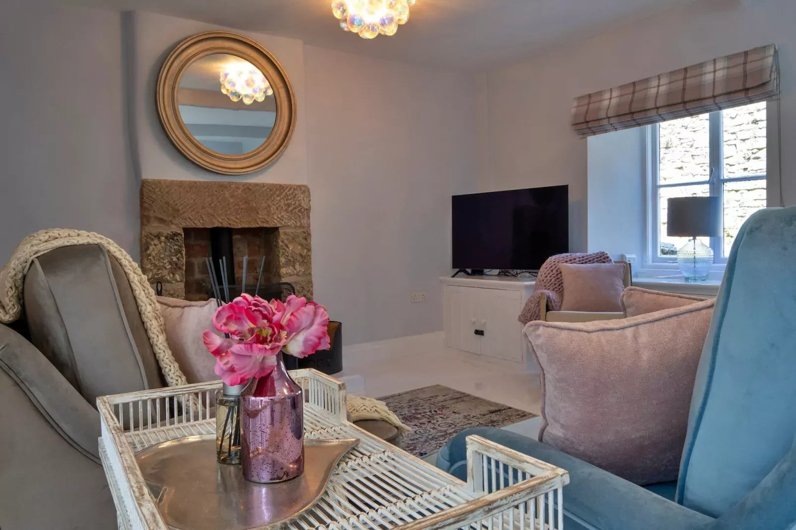 Sisu Bakewell, Limestones Cottage-Woonkamer